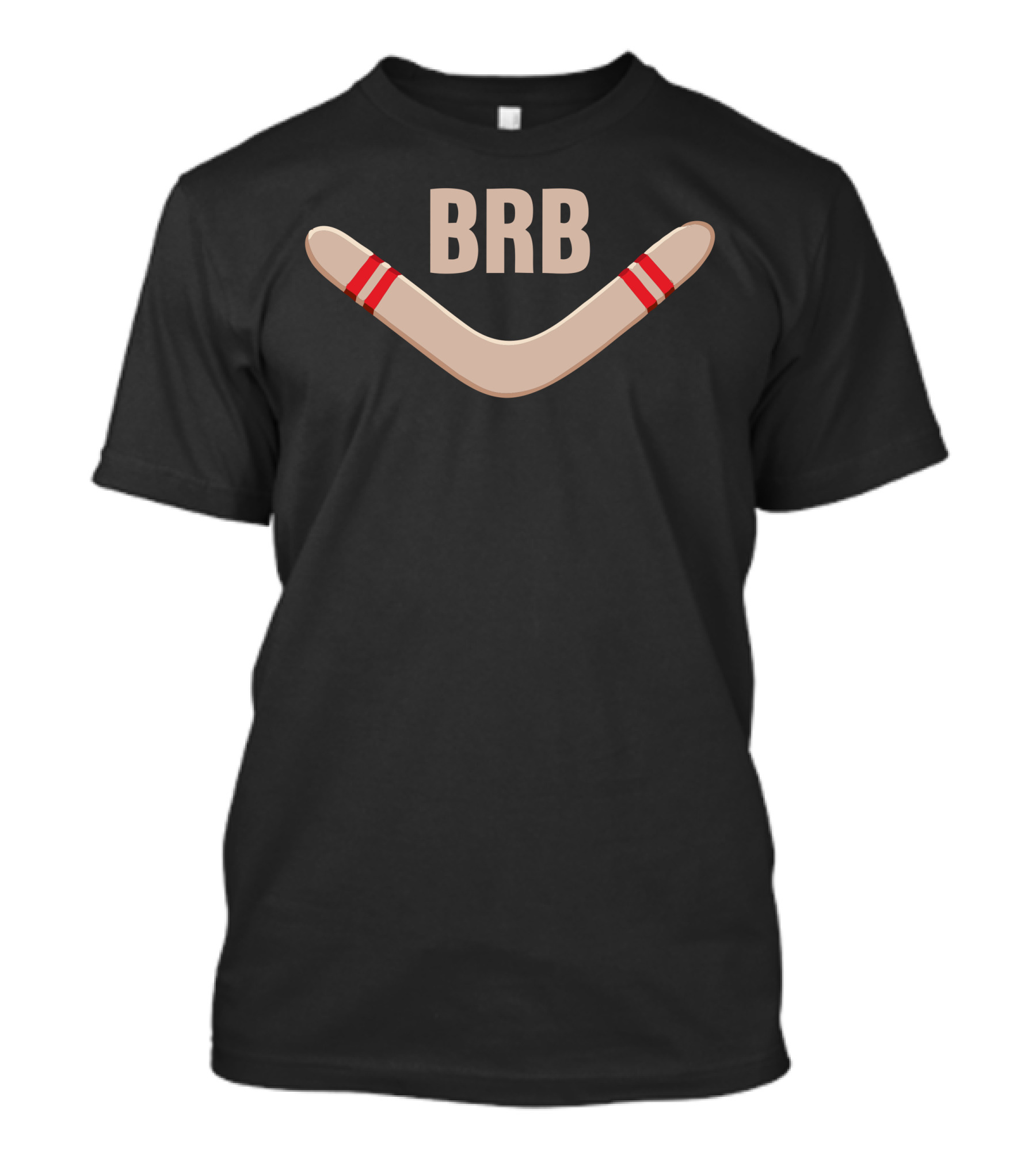 BRB Boomerang With Red Stripes T-Shirt