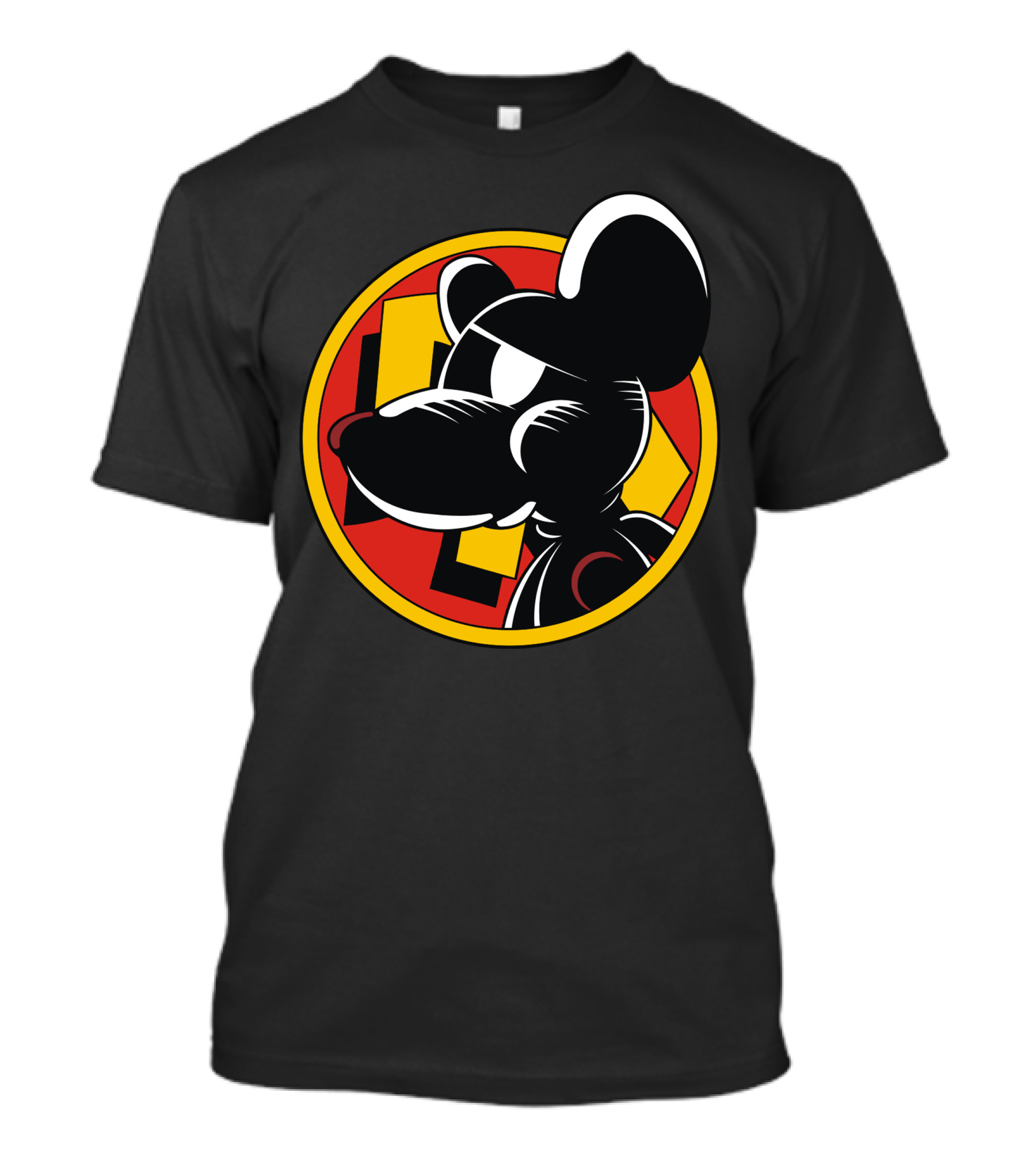 Calling Danger Mouse Classic Iconic Emblem T-Shirt