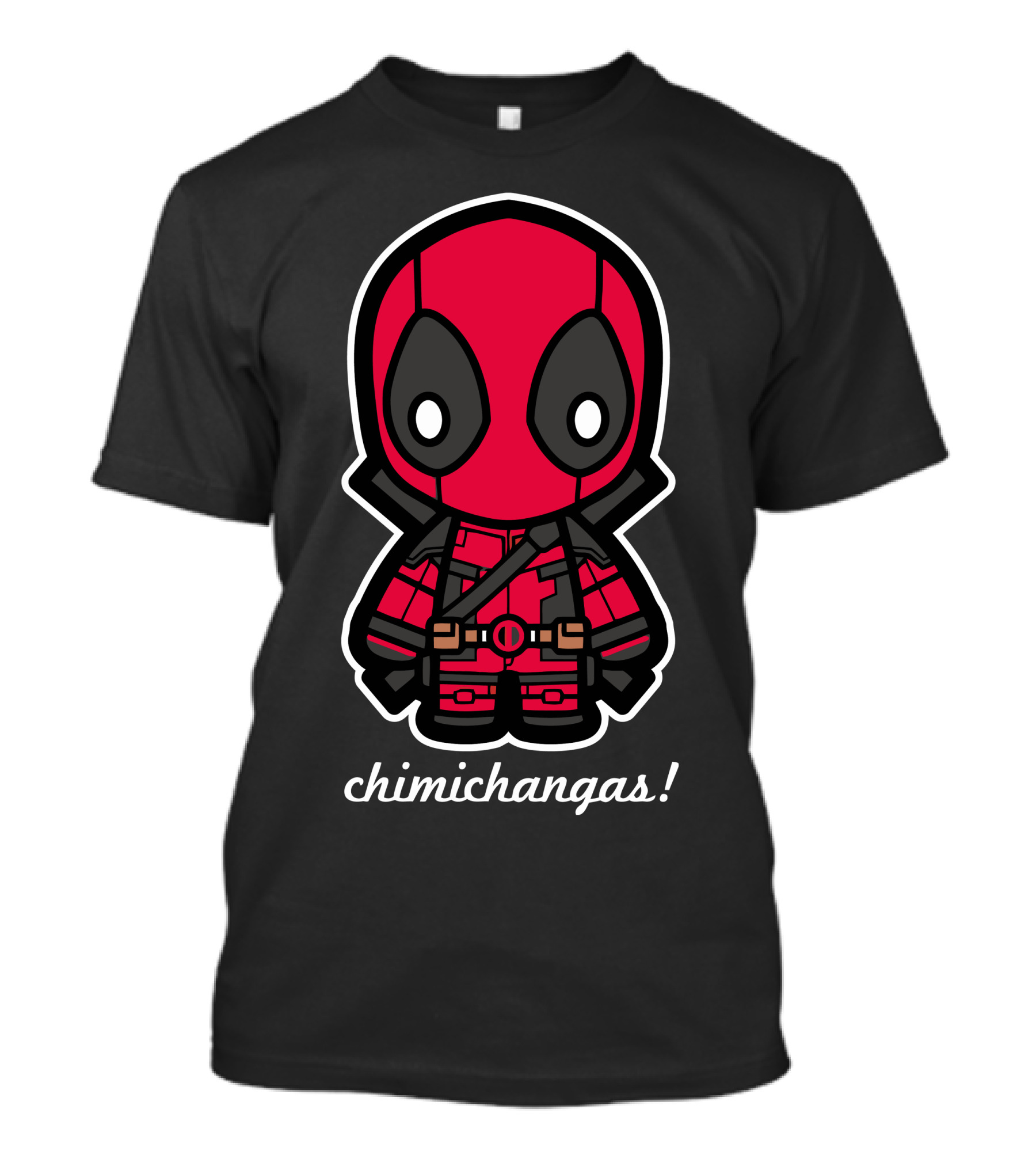 Chimichangas Deadpool Cartoon T-Shirt