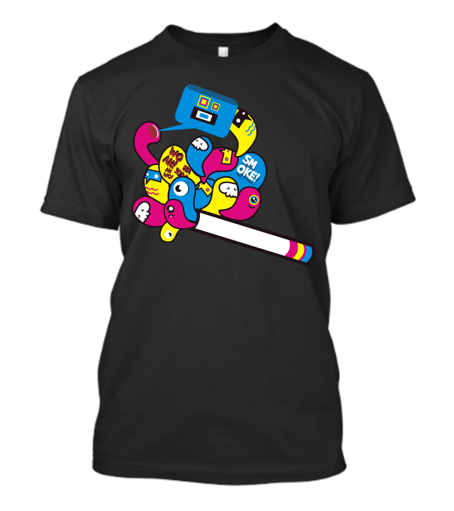 SMOKE IN NO SMOKING AREA Ciggarette T-Shirt