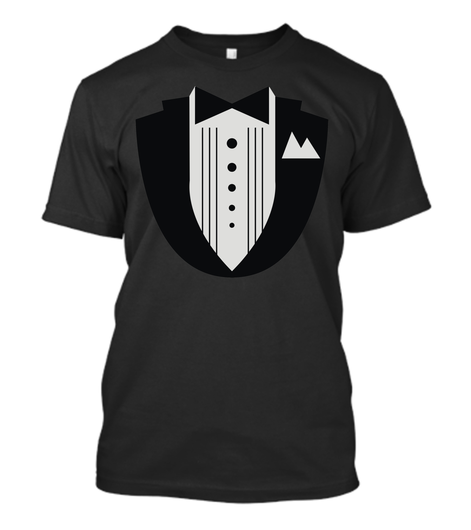 Costard Tuxedo Bow Tie Suit T-Shirt