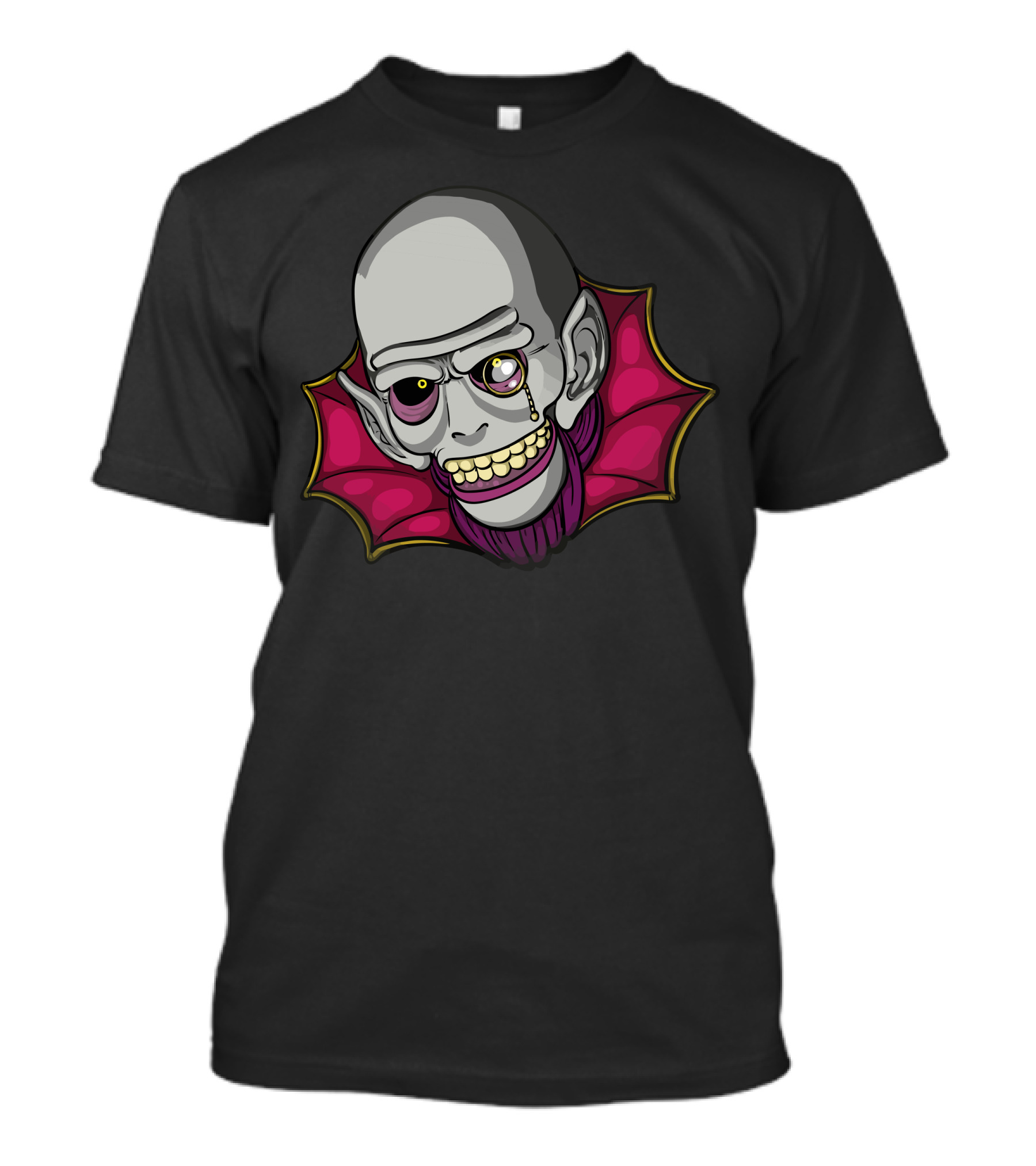 Count Creep Vampire Cartoon T-Shirt