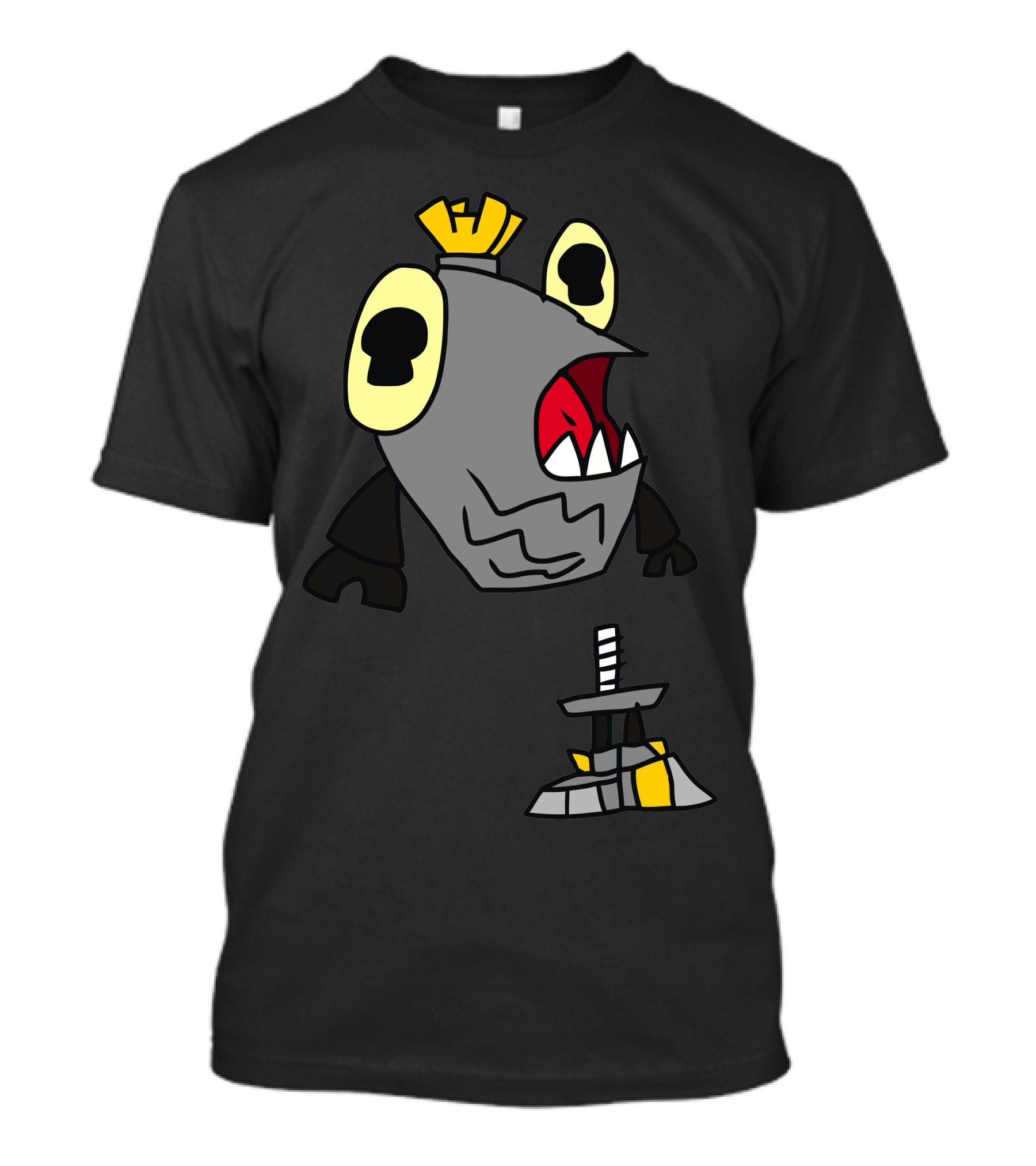 Crossover Shuff As A Hungry Bread Zombie Iconic Mashup T-Shirt