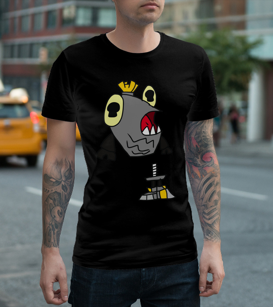 Crossover Shuff As A Hungry Bread Zombie Iconic Mashup T-Shirt