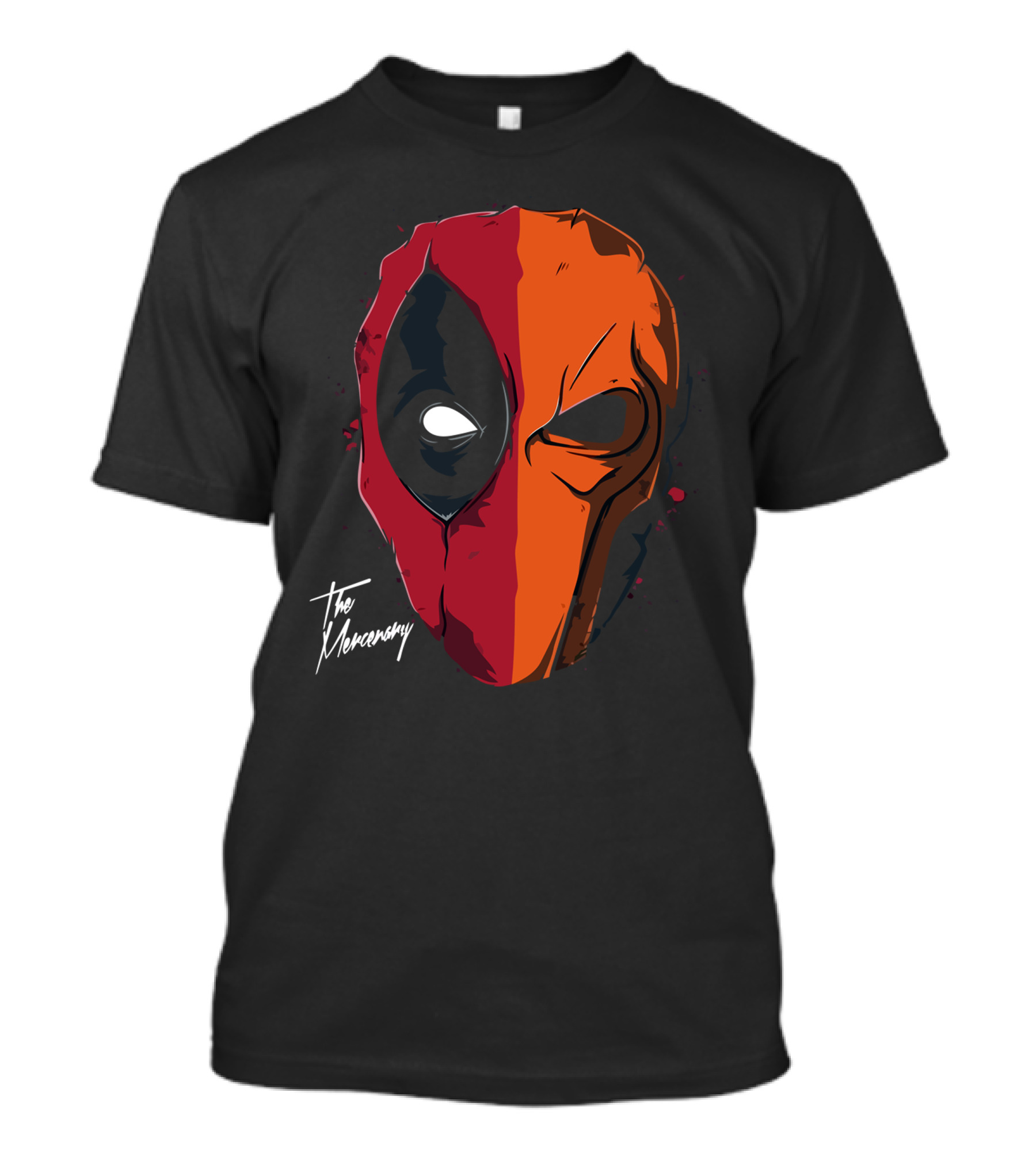 The Mercenary Mask - Daft Mercenary Fusion T-Shirt