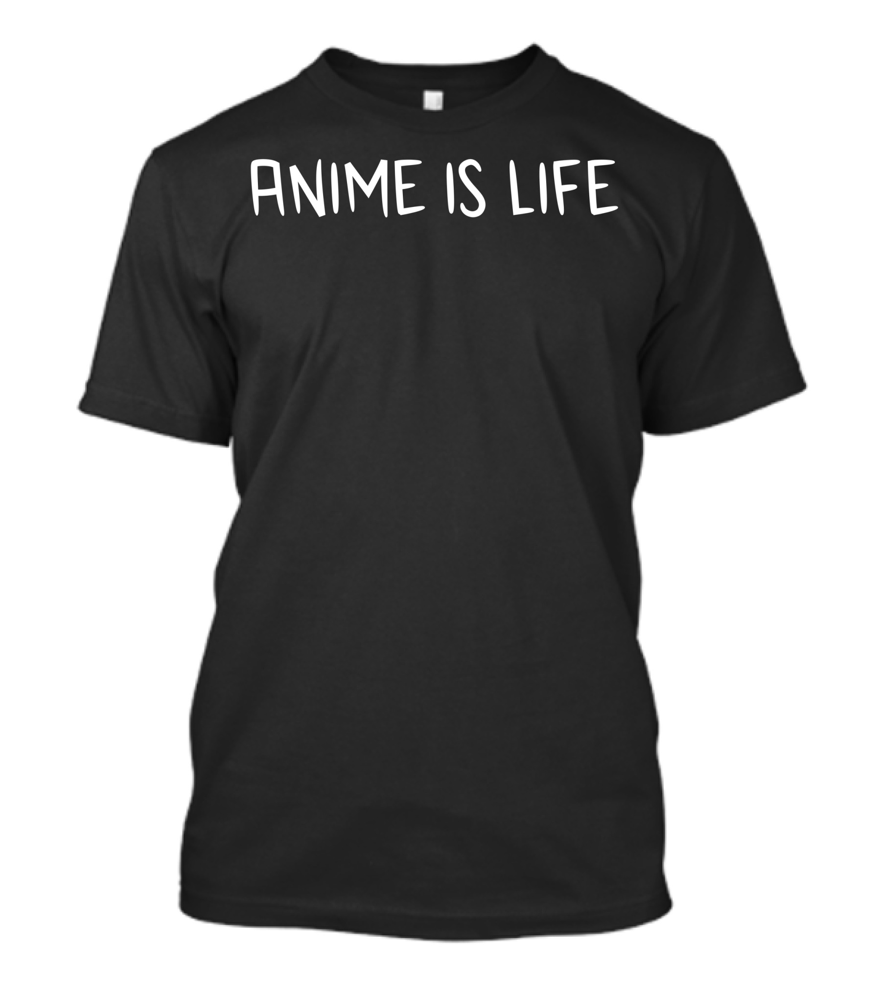 Anime Is Life For Dark Apparel Fans T-Shirt