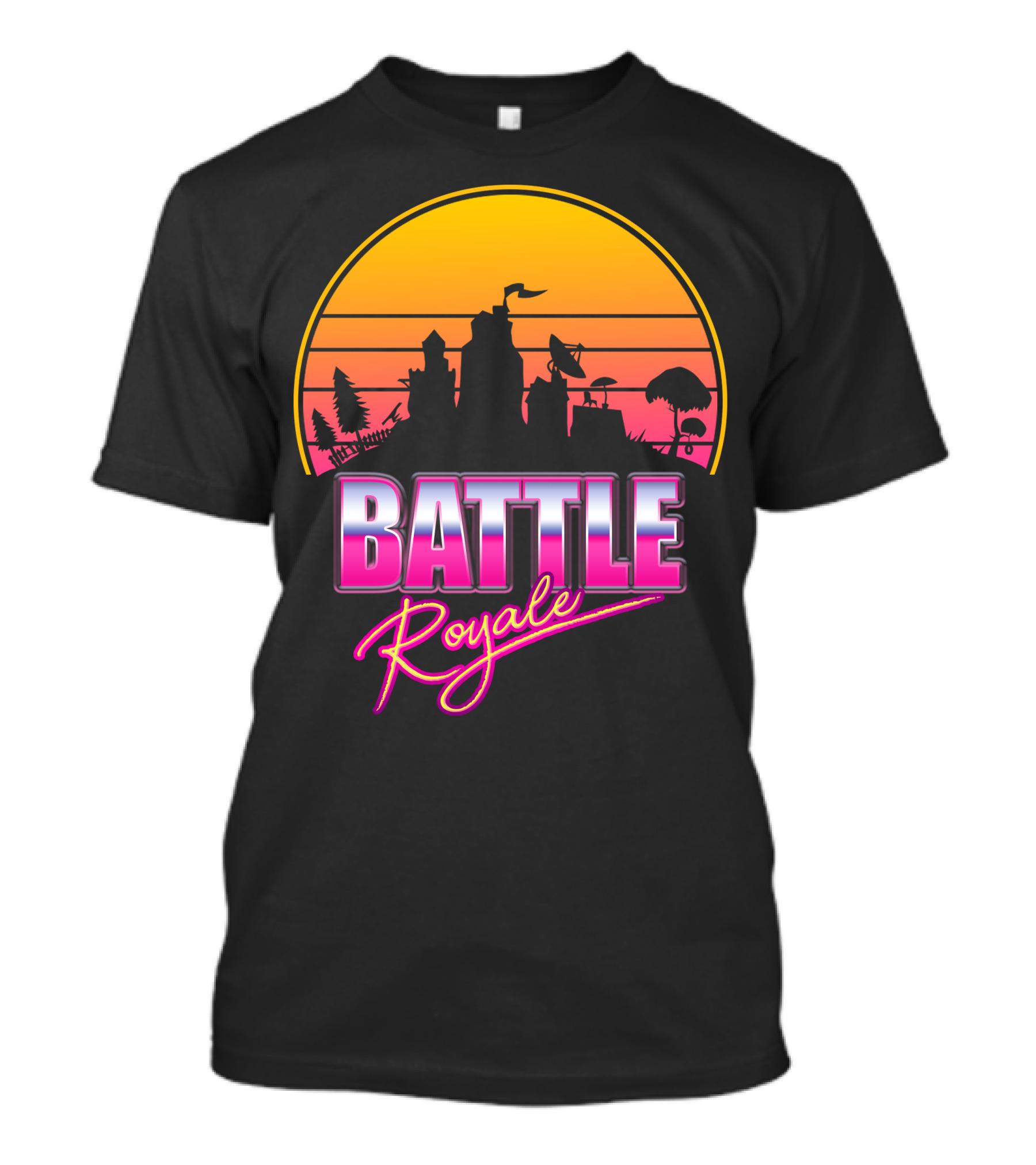 Battle Royale Retro Sunset T-Shirt