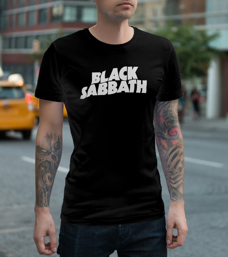 Black Sabbath Metal Rock Baseball Jersey T-Shirt