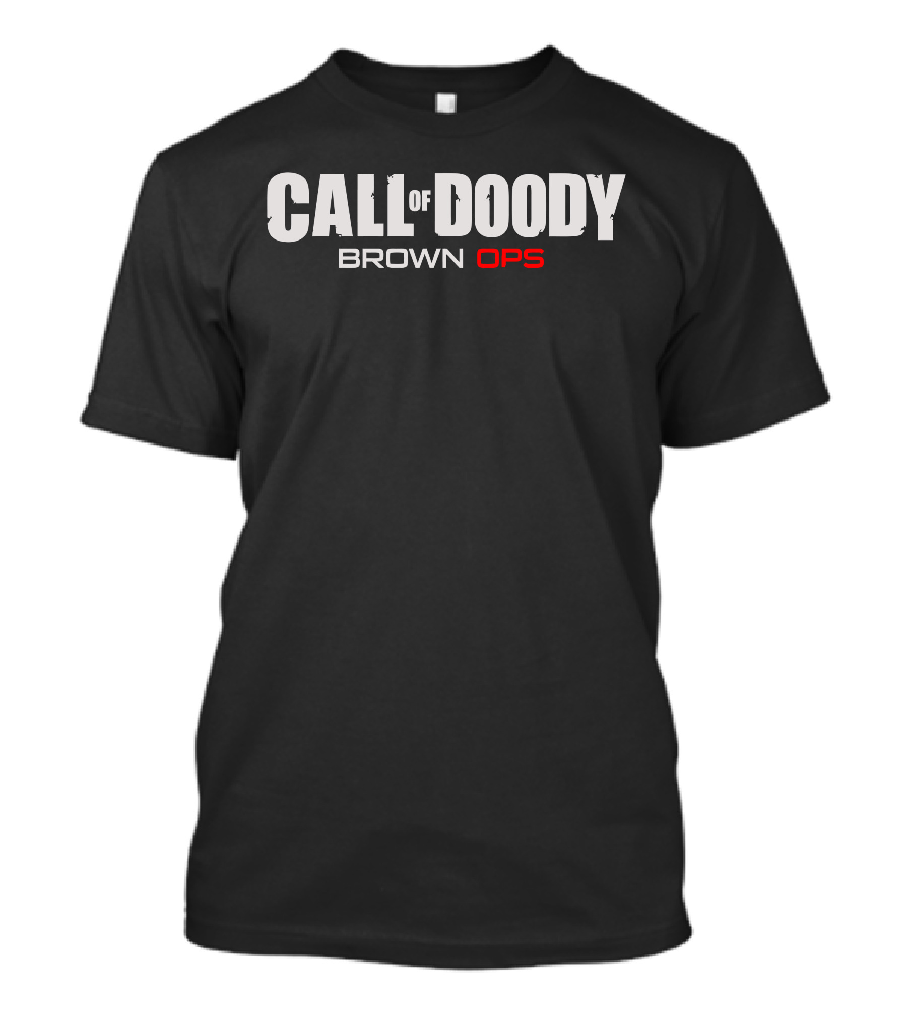 Call Of Doody Brown Ops Duty Video Game T-Shirt