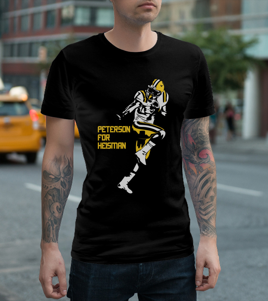 Peterson For Heisman Cool Vector T-Shirt