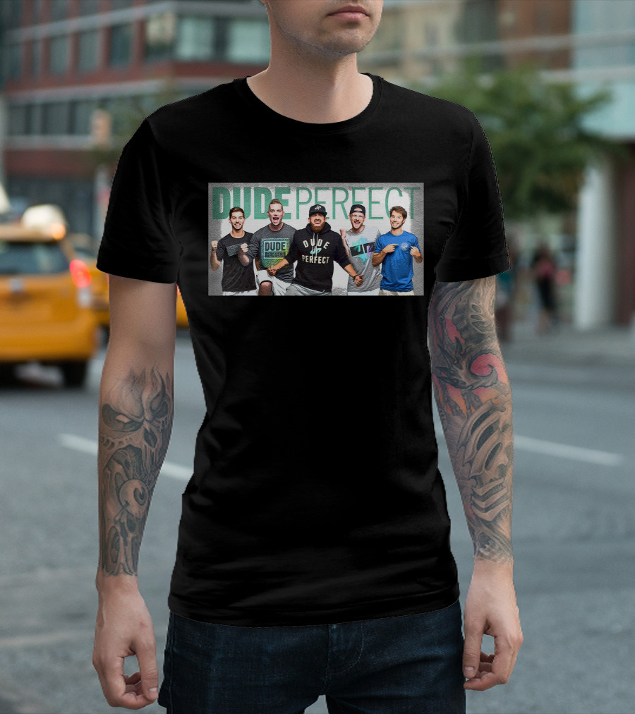 Dude Perfect Team Enthusiasm T-Shirt