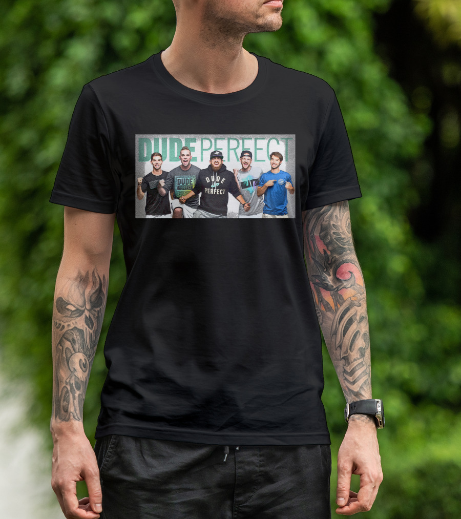 Dude Perfect Team Enthusiasm T-Shirt