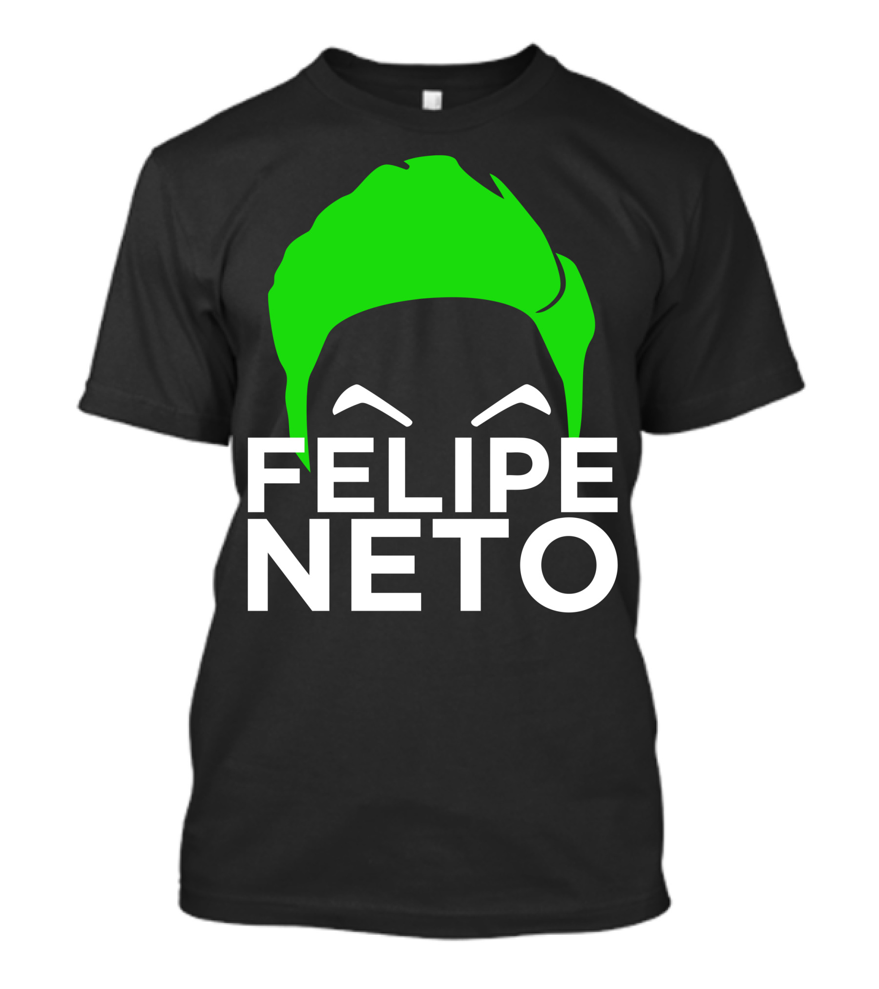 Felipe Neto Green Hair T-Shirt