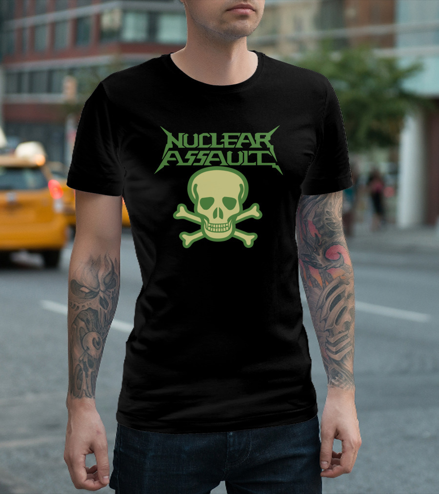 Nuclear Assault Skull And Crossbones T-Shirt