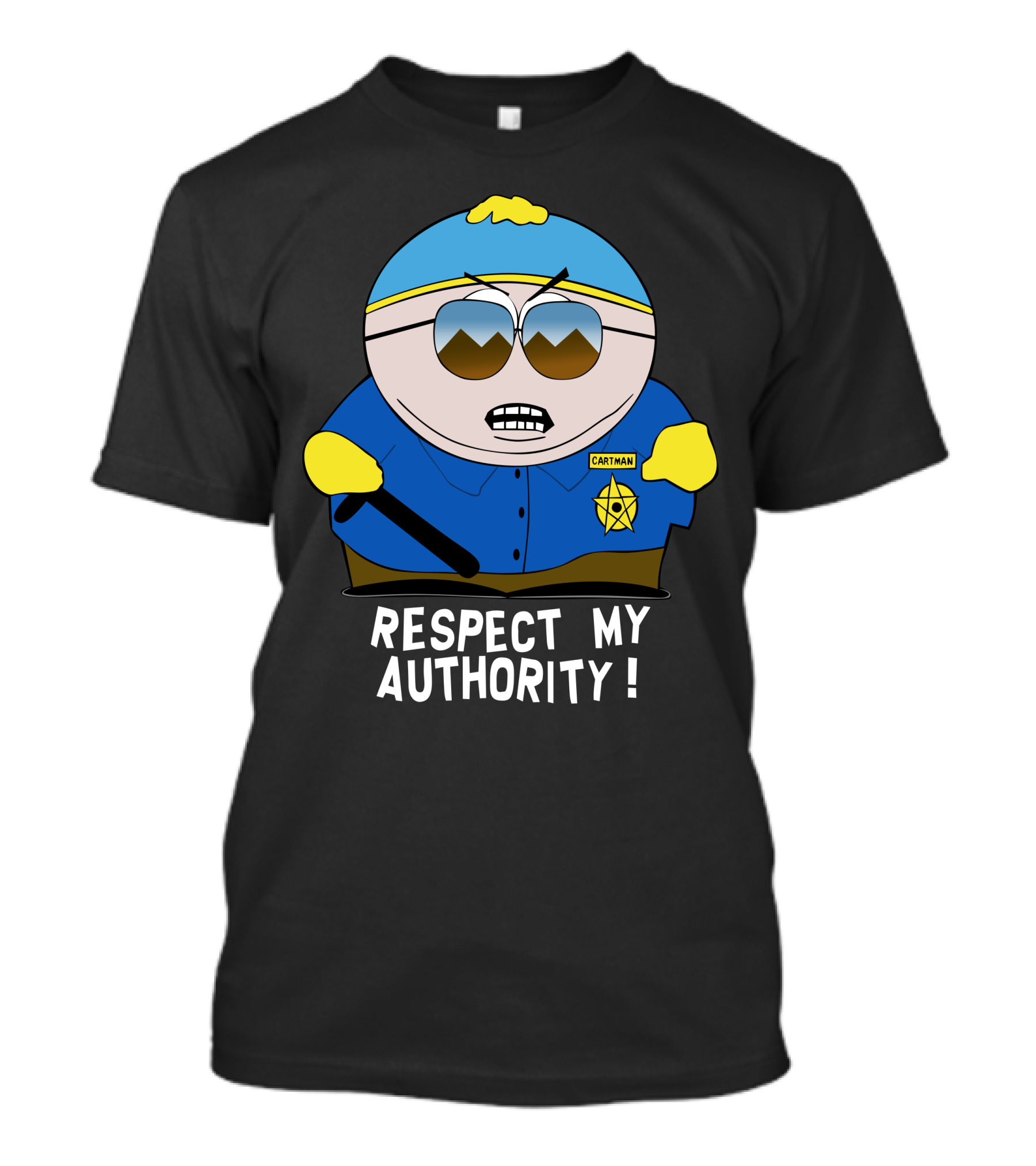 South Park Cartman Respect My Authority T-Shirt