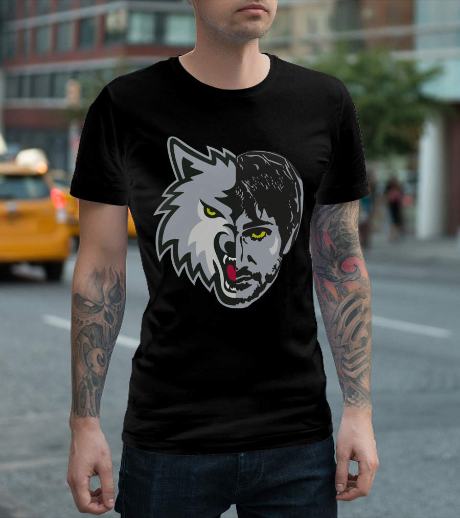 Rubio Game Timberwolves Wolf Hybrid T-Shirt
