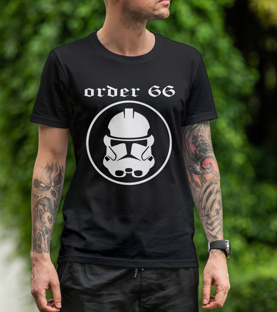 Order 66 Clone Trooper Helmet T-Shirt
