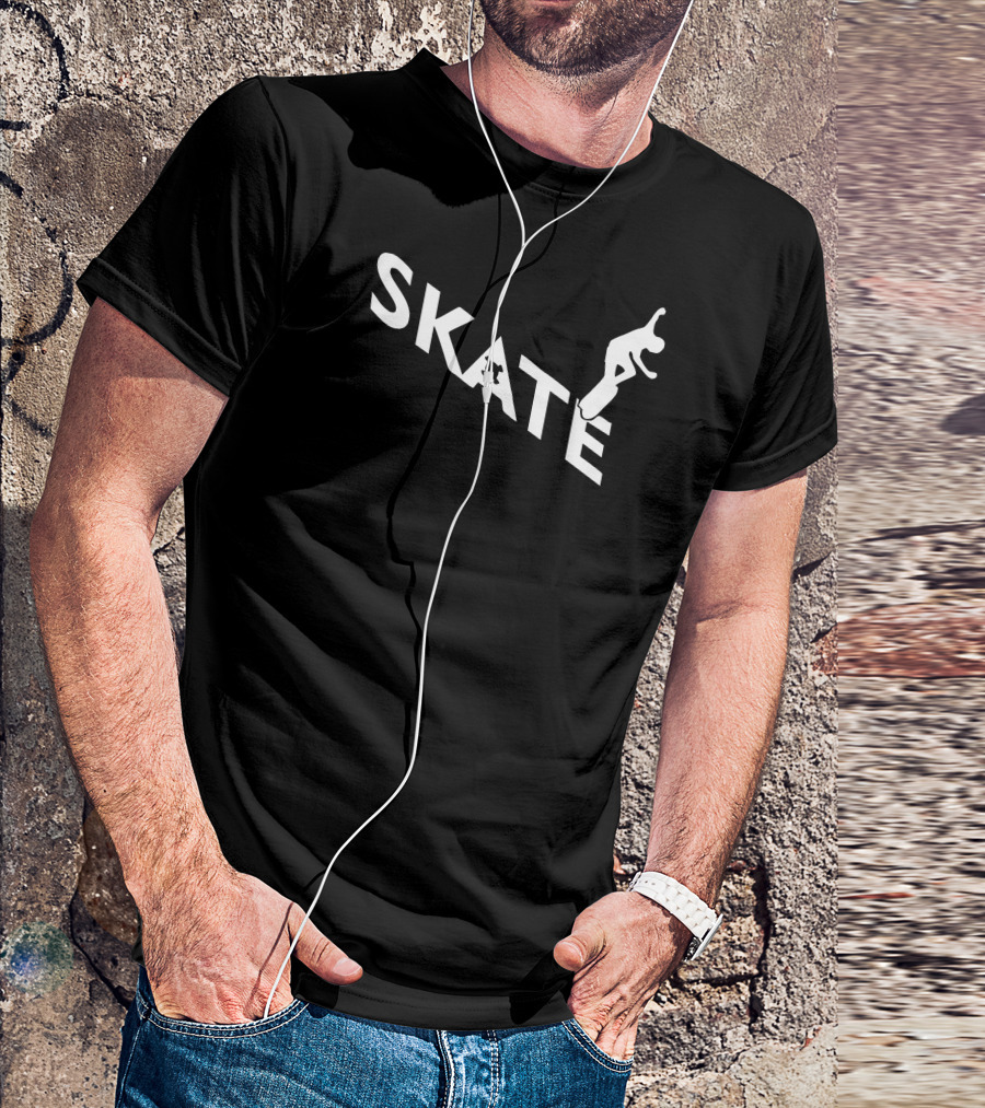Skate Skateboard Skater Hobby Tony Hawk Fruit Of The Loom T-Shirt