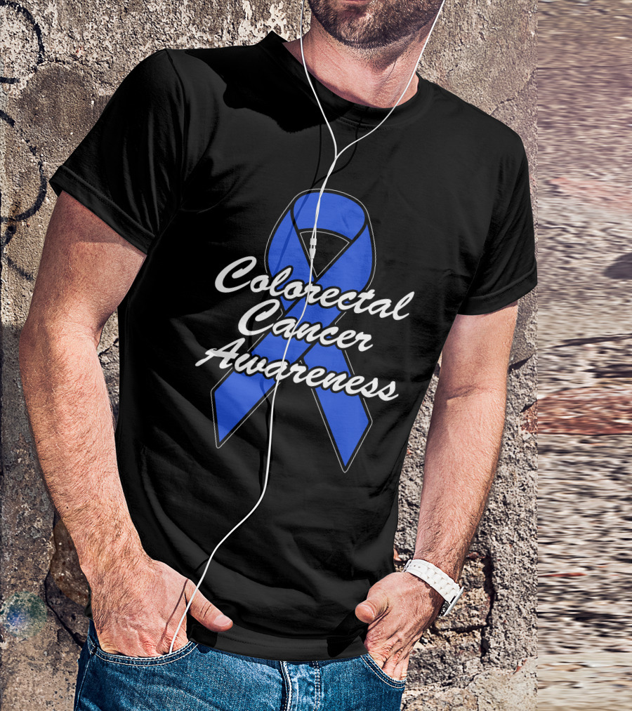 Colorectal Cancer Awareness Support Love Hope T-Shirt