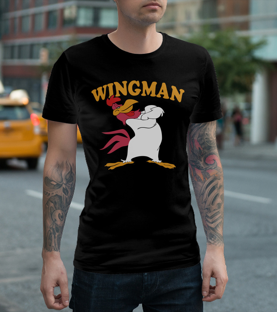 Wingman Rooster Pose T-Shirt
