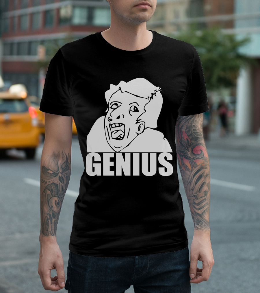 GENIUS Meme Face T-Shirt