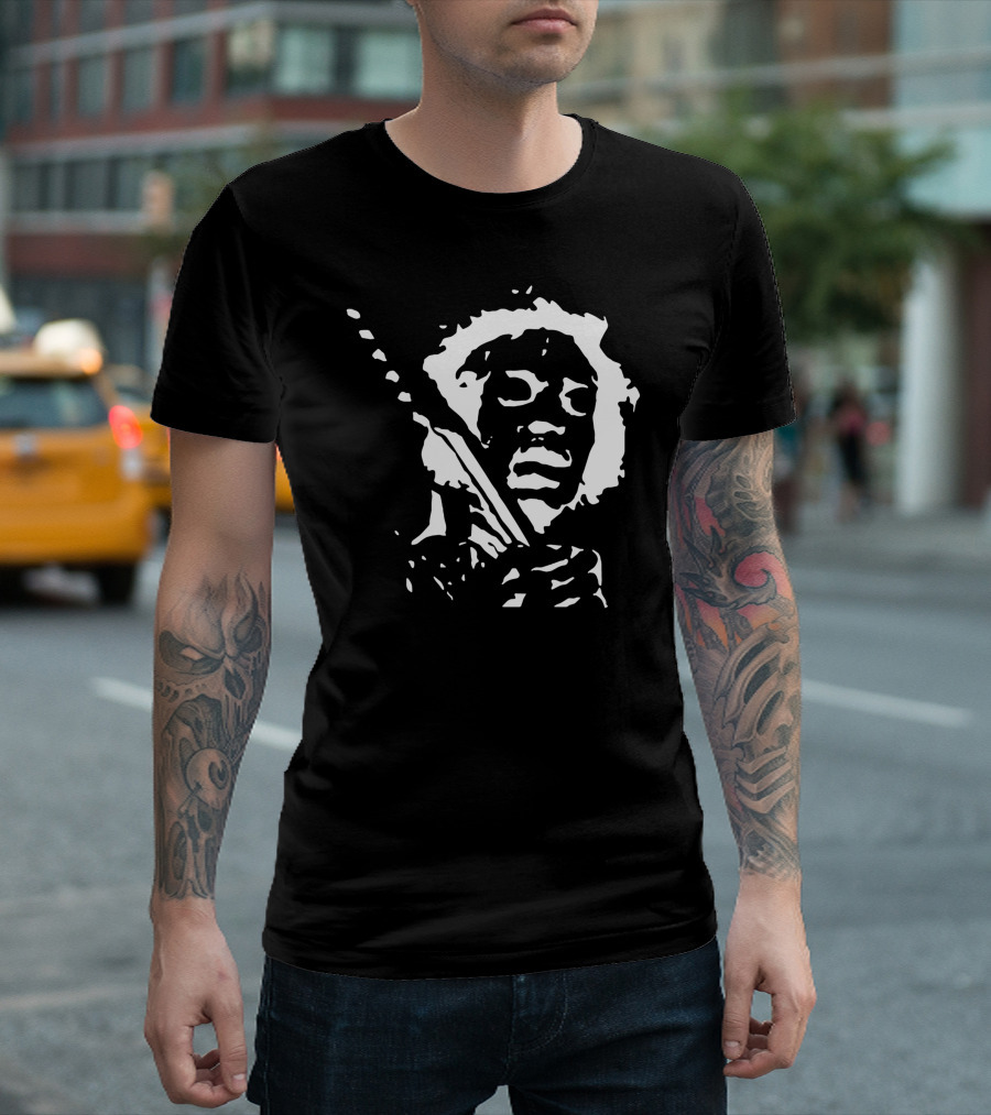 Jimmy Hendrix Iconic Guitarist T-Shirt