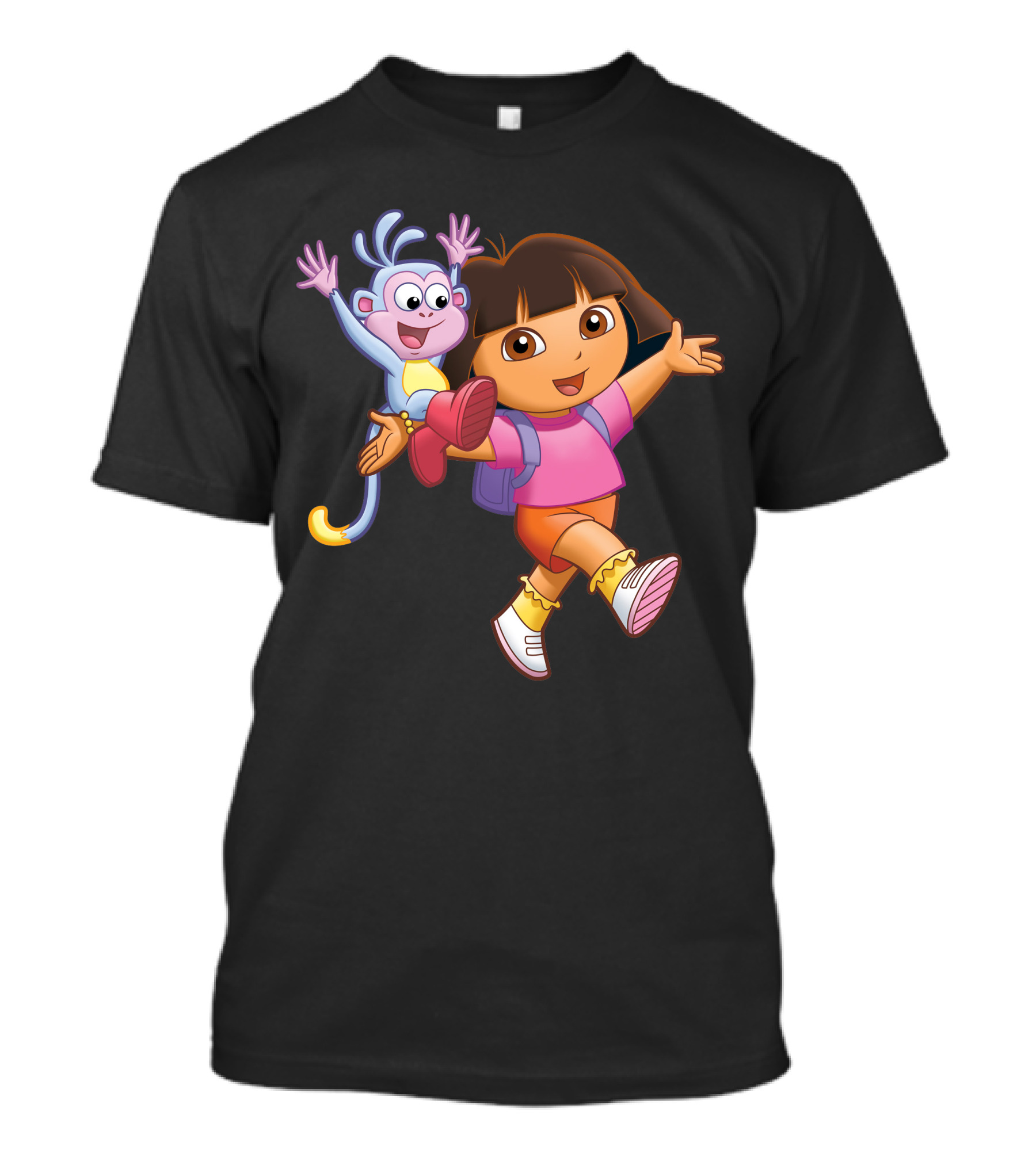 Cartoon Png Transparent Dora And Boots Adventure T-Shirt