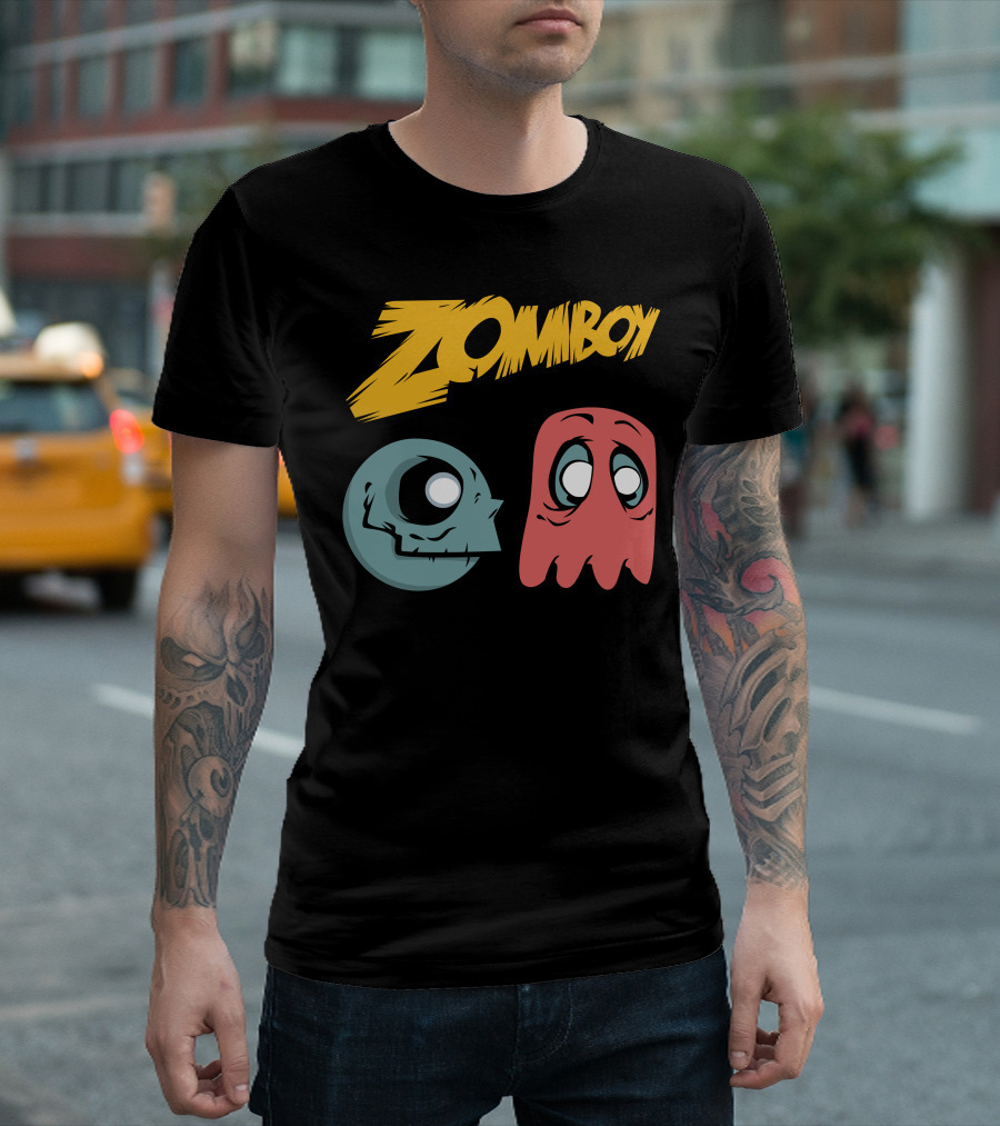 Zomboy Retro Gamer Character T-Shirt