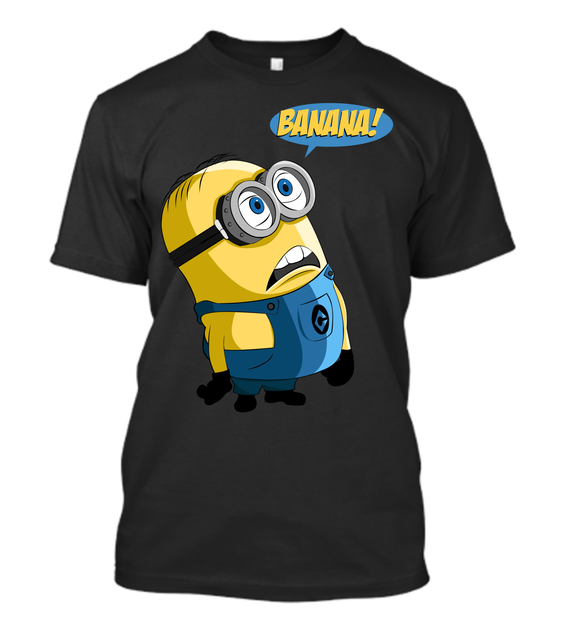 Minion Banana Funny Despicable Me Character T-Shirt