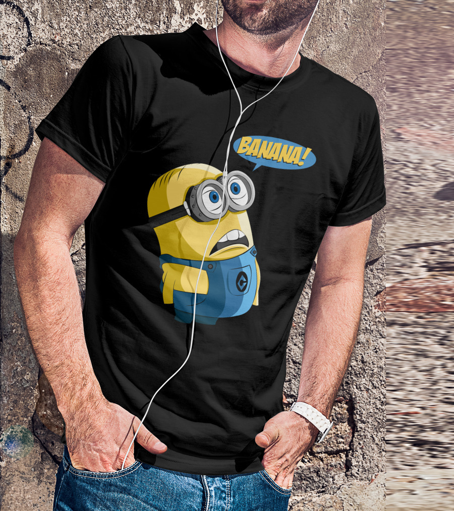 Minion Banana Funny Despicable Me Character T-Shirt