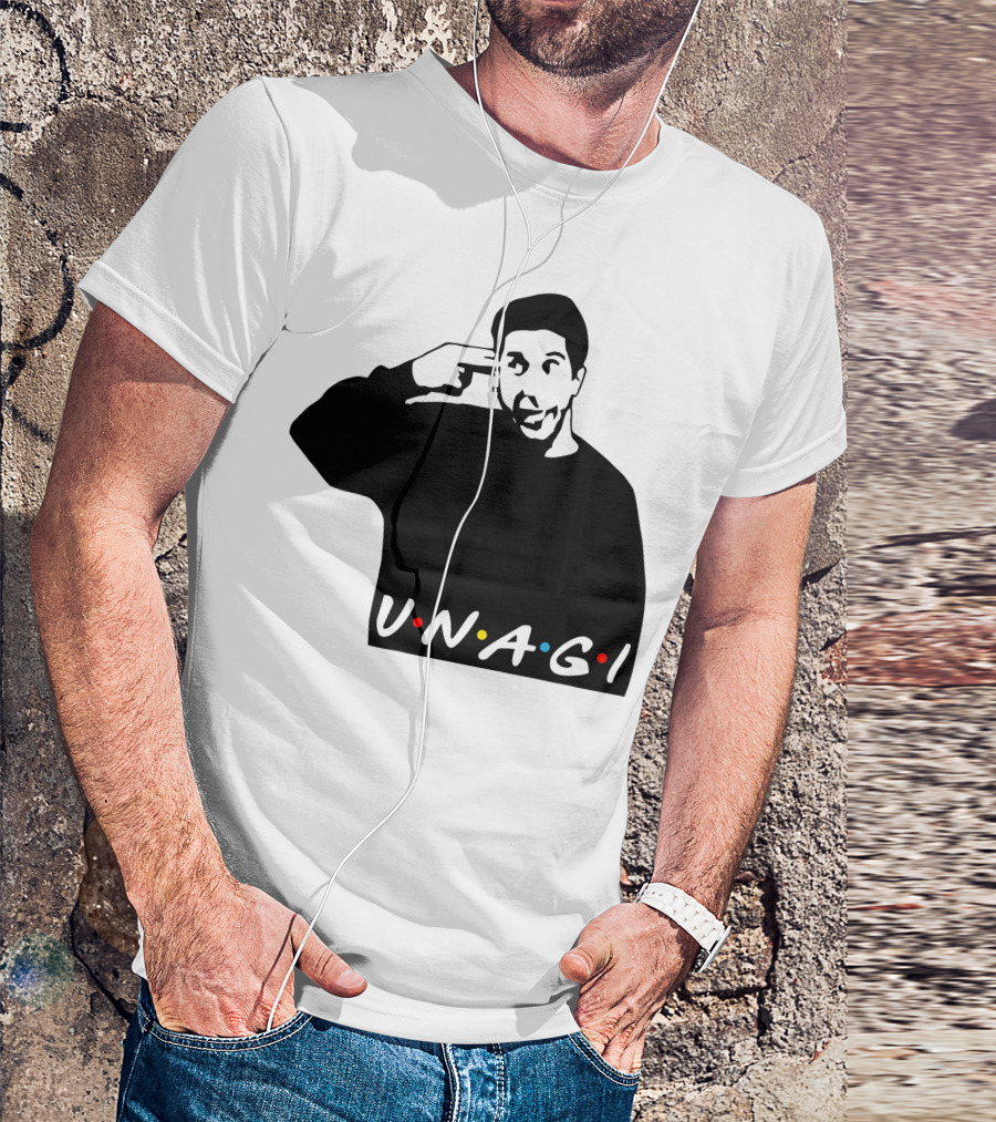 Joey Tribbiani Friends Unagi Gesture Iconic Scene T-Shirt