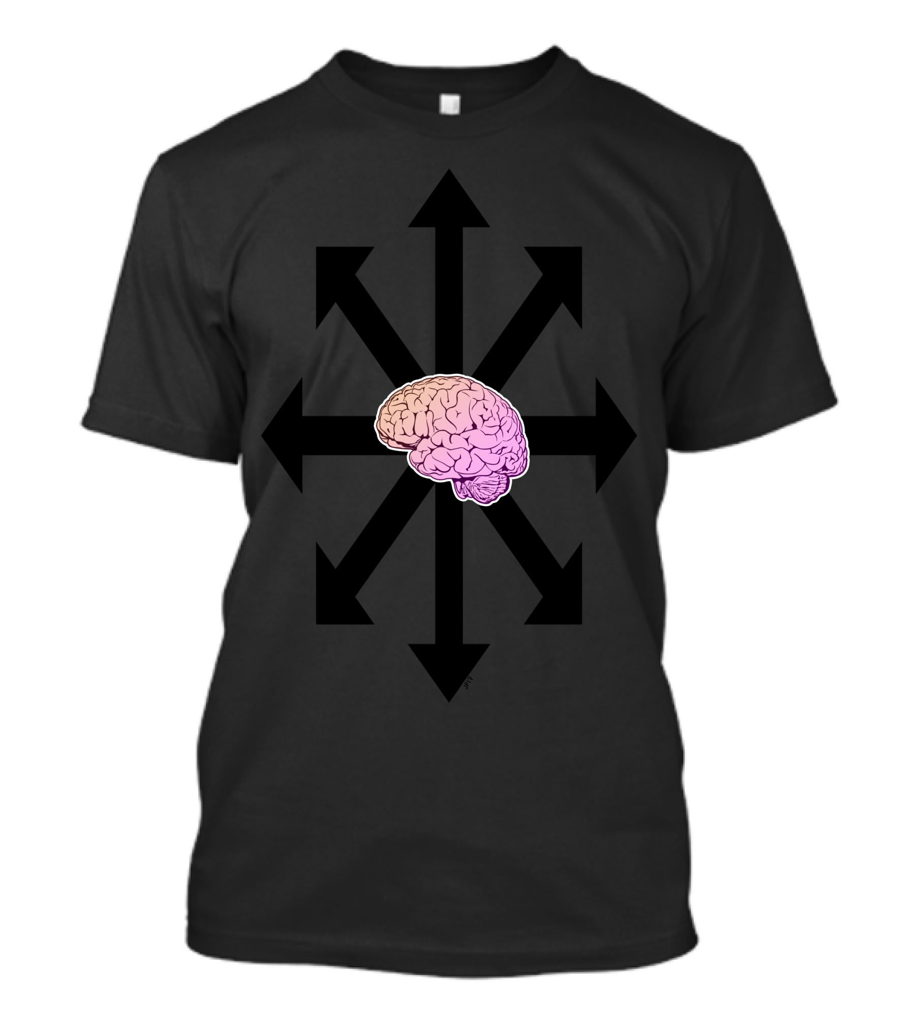 Neurodiverse Multidirectional Brain T-Shirt