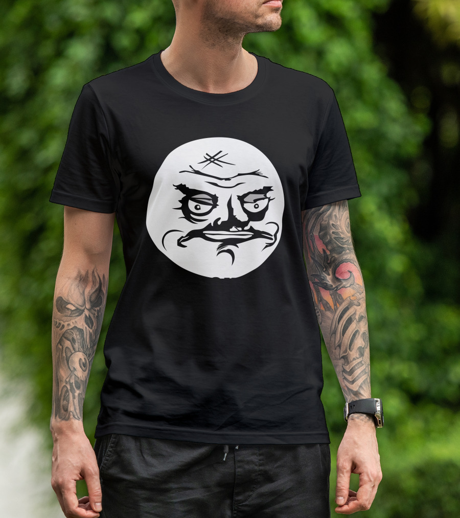 No Me Gusta Meme Face Classic Rage Face Expression T-Shirt