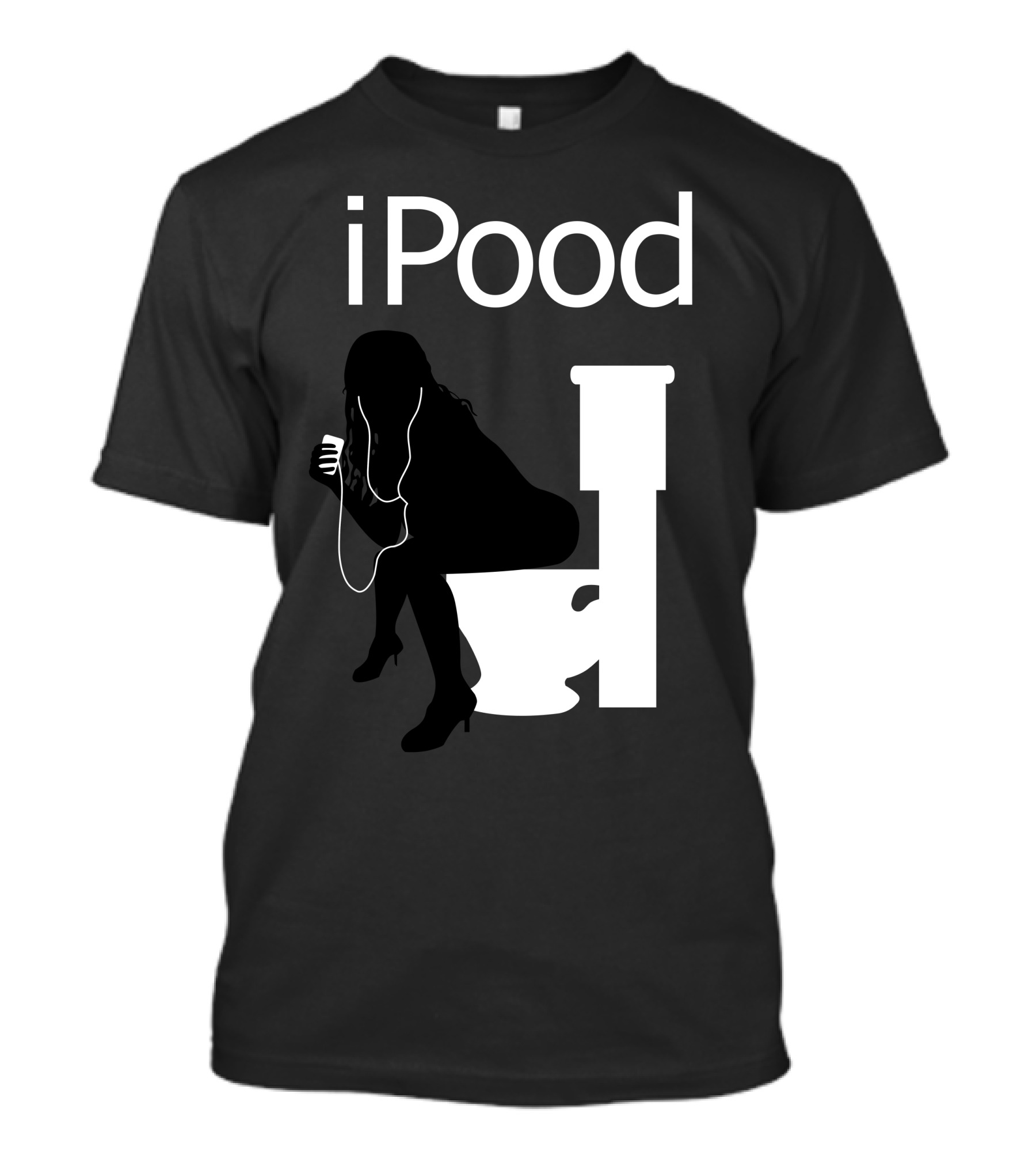 IPood Toilet Listening T-Shirt