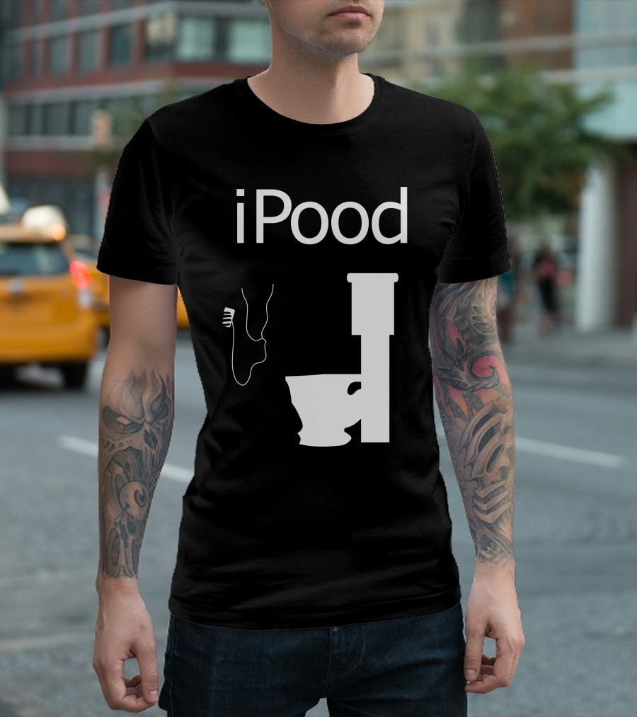IPood Toilet Listening T-Shirt