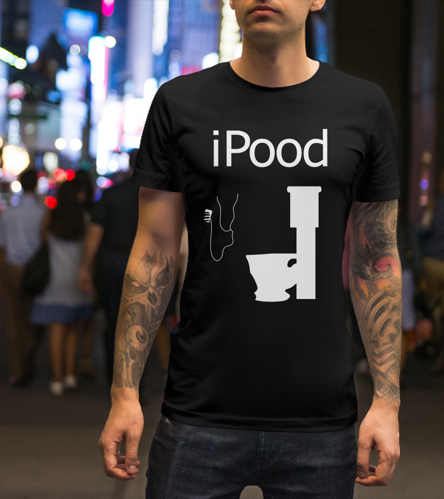 IPood Toilet Listening T-Shirt