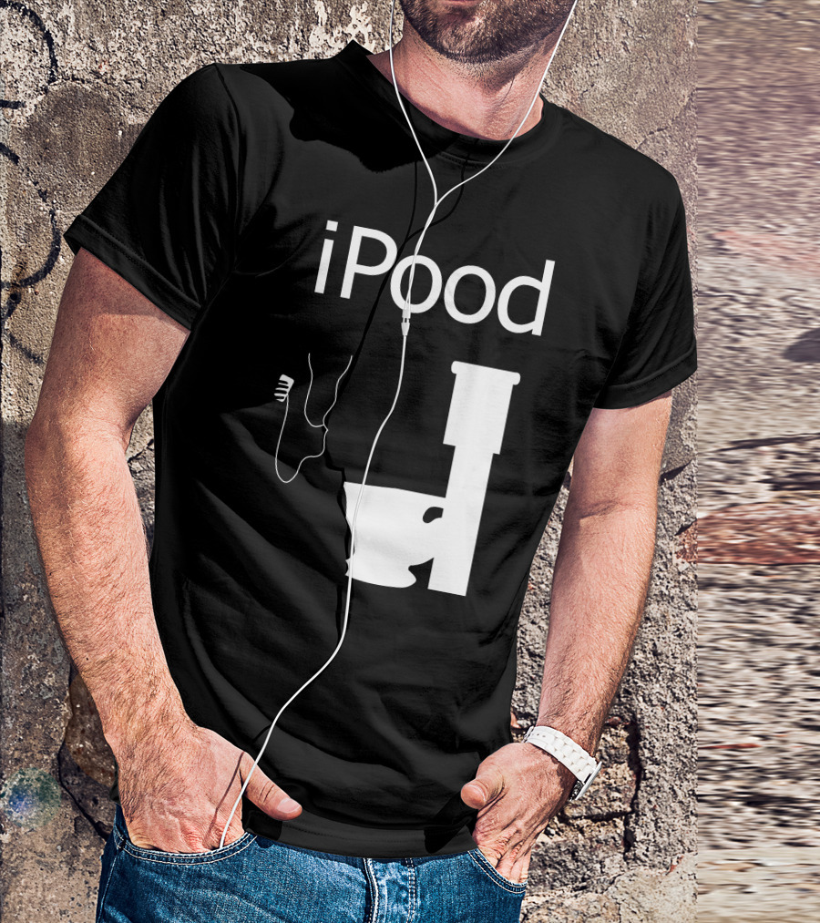IPood Toilet Listening T-Shirt