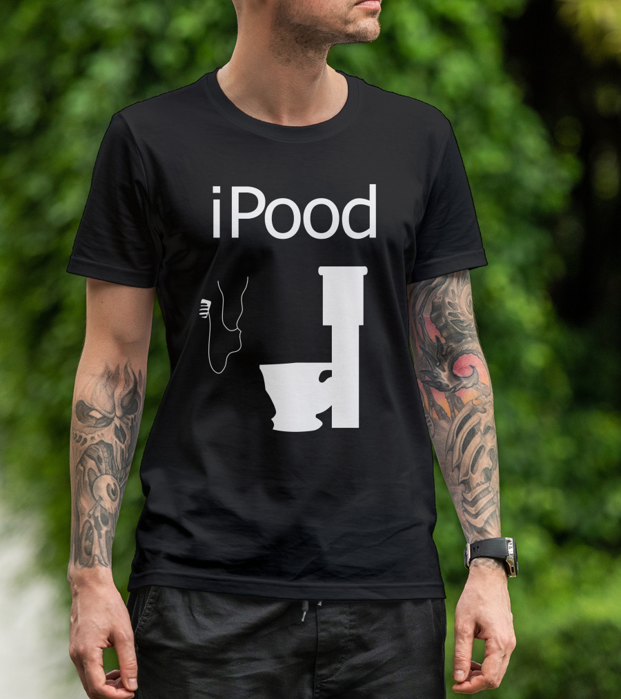 IPood Toilet Listening T-Shirt