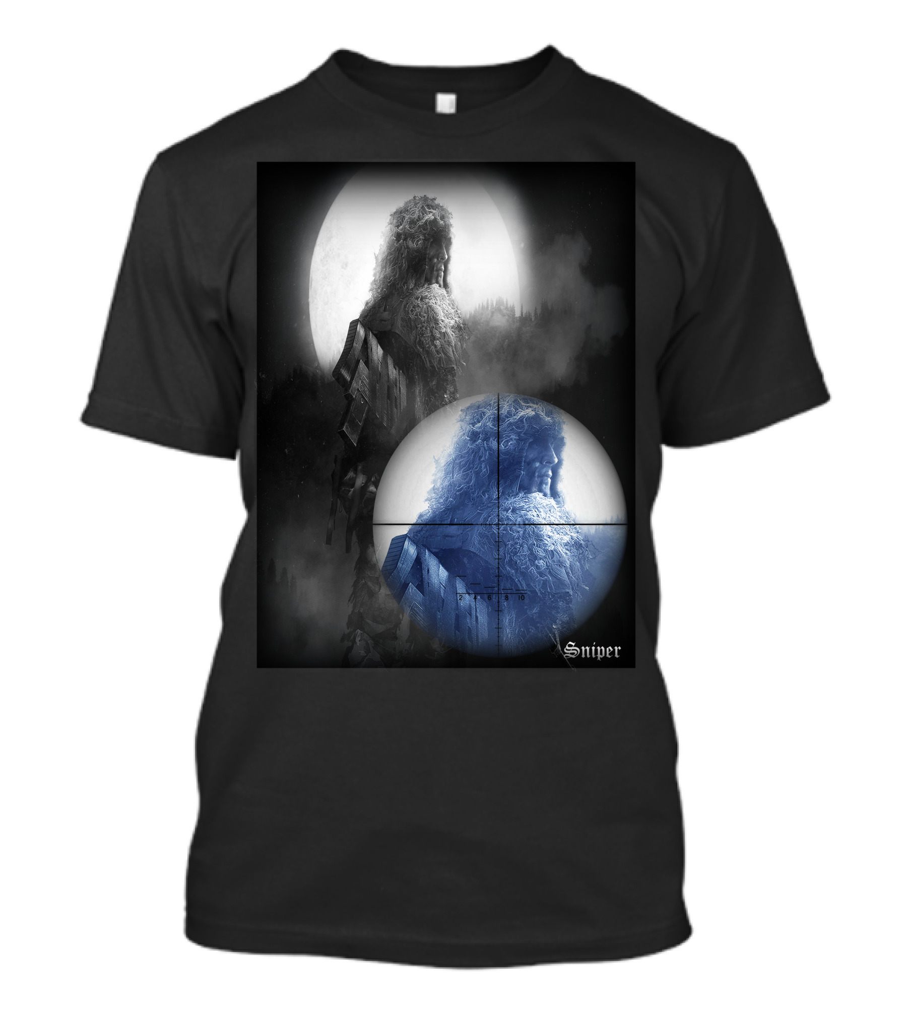 Sniper Silent Army Veteran Day T-Shirt