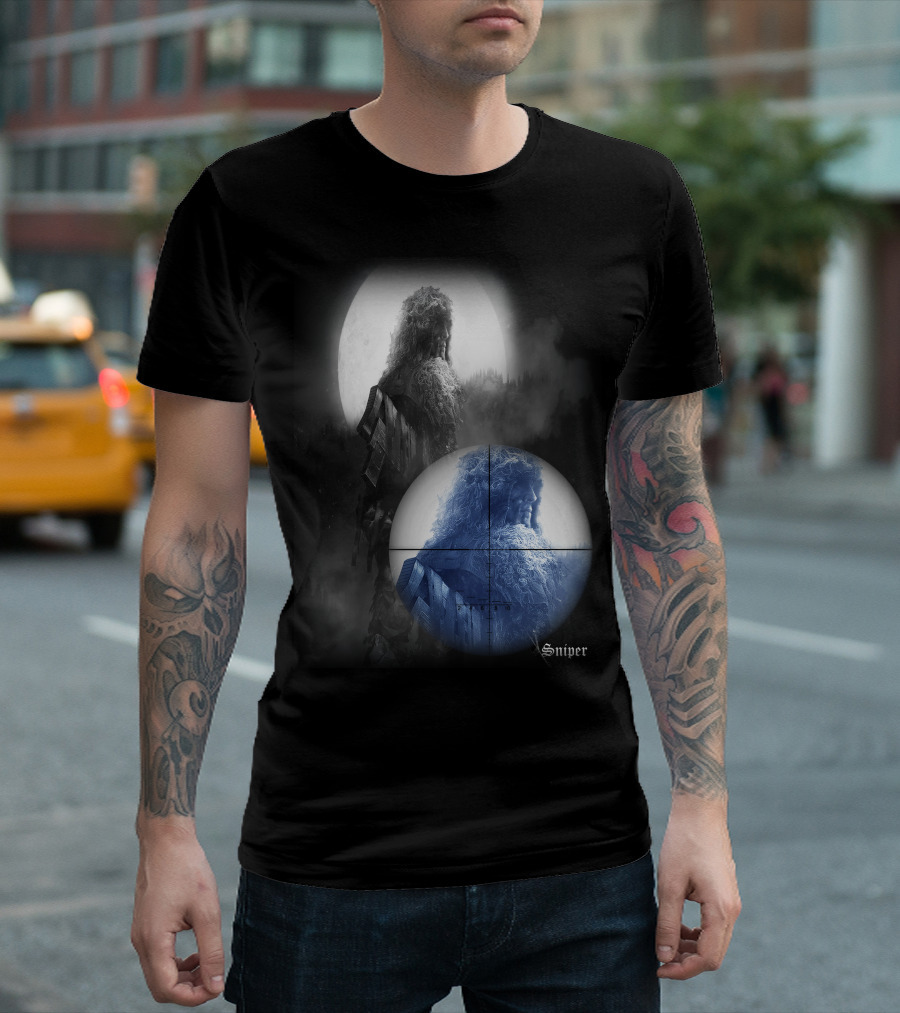Sniper Silent Army Veteran Day T-Shirt