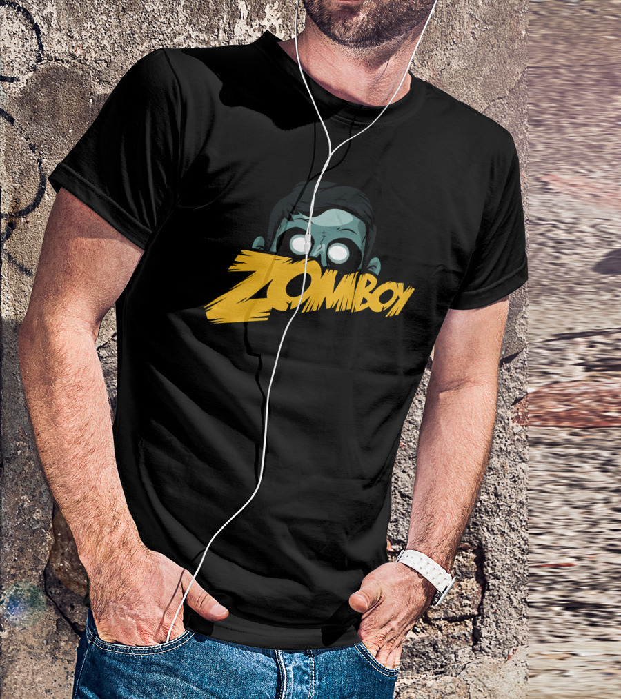 Zomboy Dubstep Zombie Face T-Shirt
