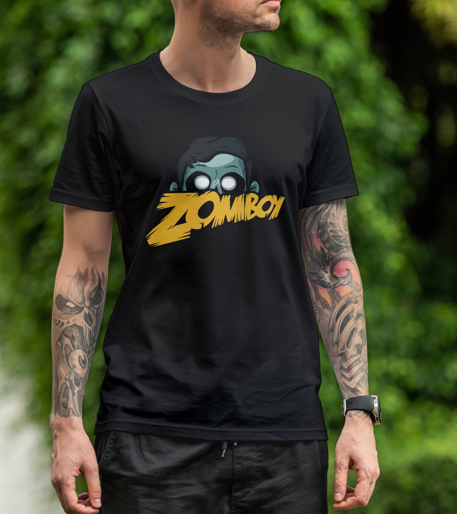 Zomboy Dubstep Zombie Face T-Shirt