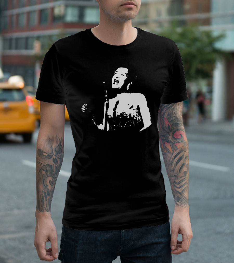 Billie Holiday Jazz Singer T-Shirt