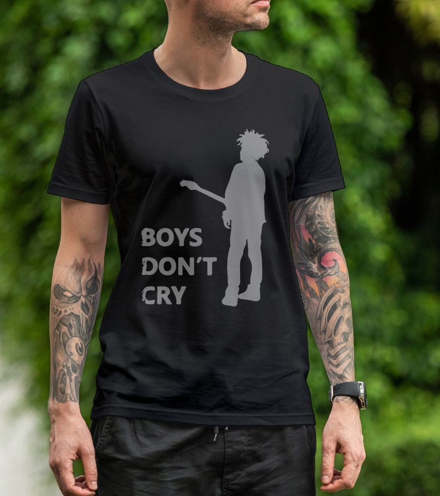 BOYS DON'T CRY Guitar T-Shirt