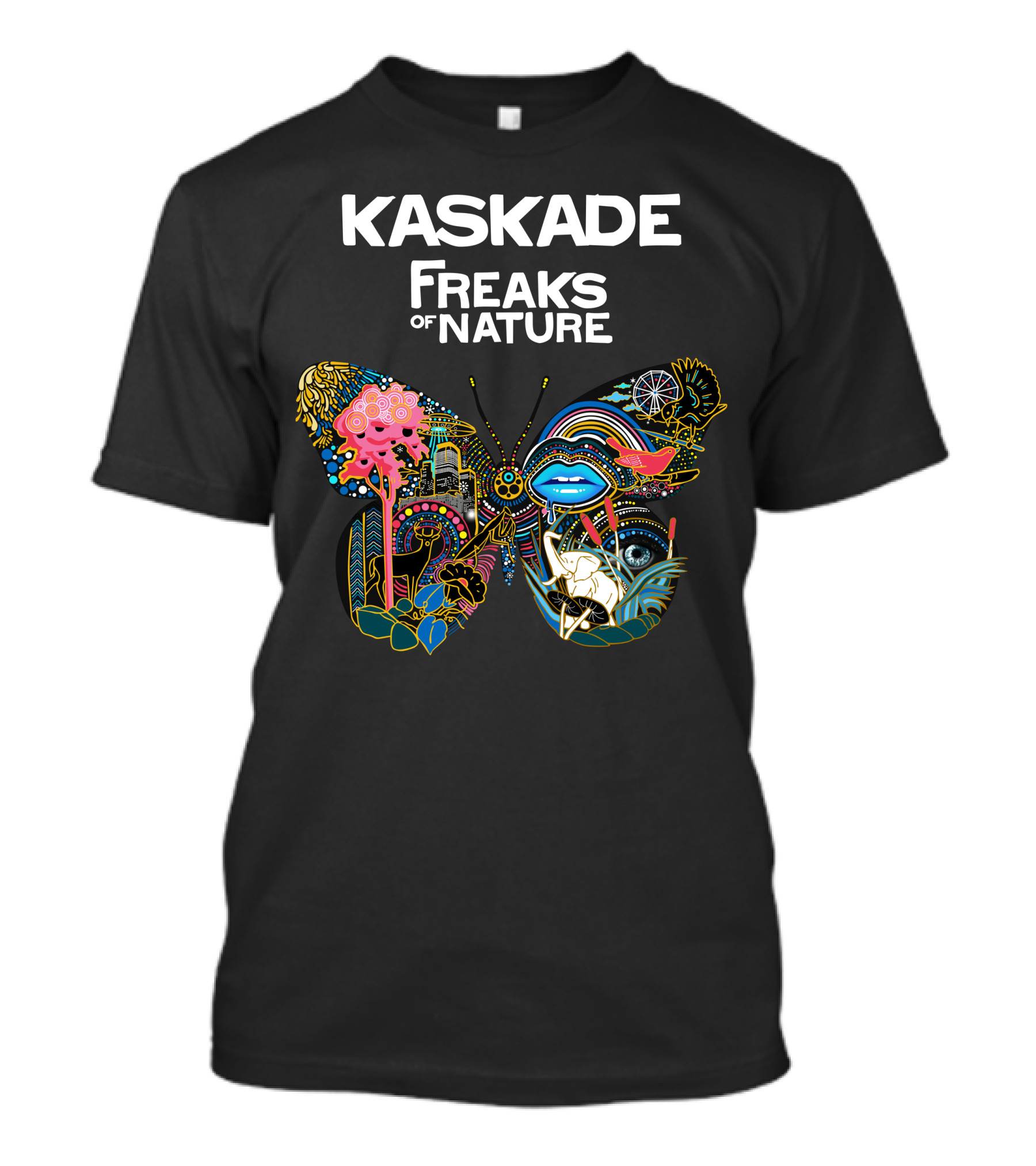 Kaskade Freaks Of Nature Butterfly T-Shirt
