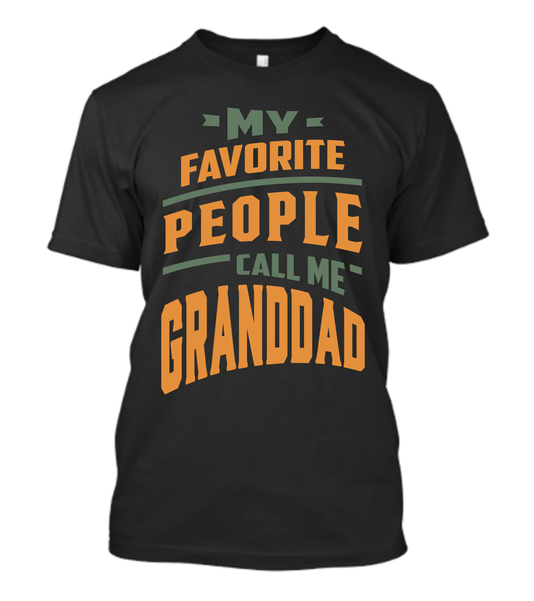 My Favorite People Call Me Granddad T-Shirt