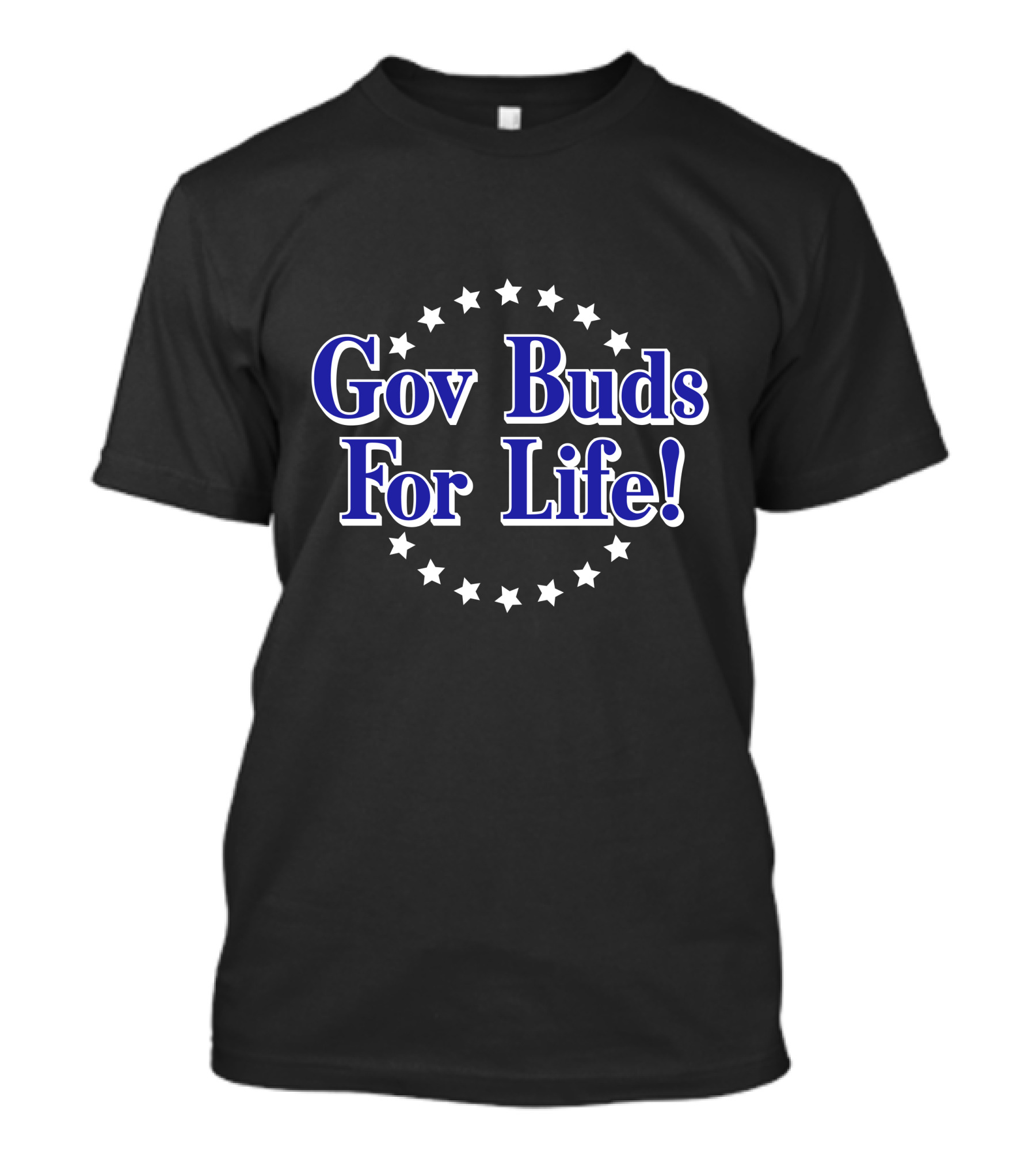 Parks And Recreation Gov Buds For Life Stars T-Shirt