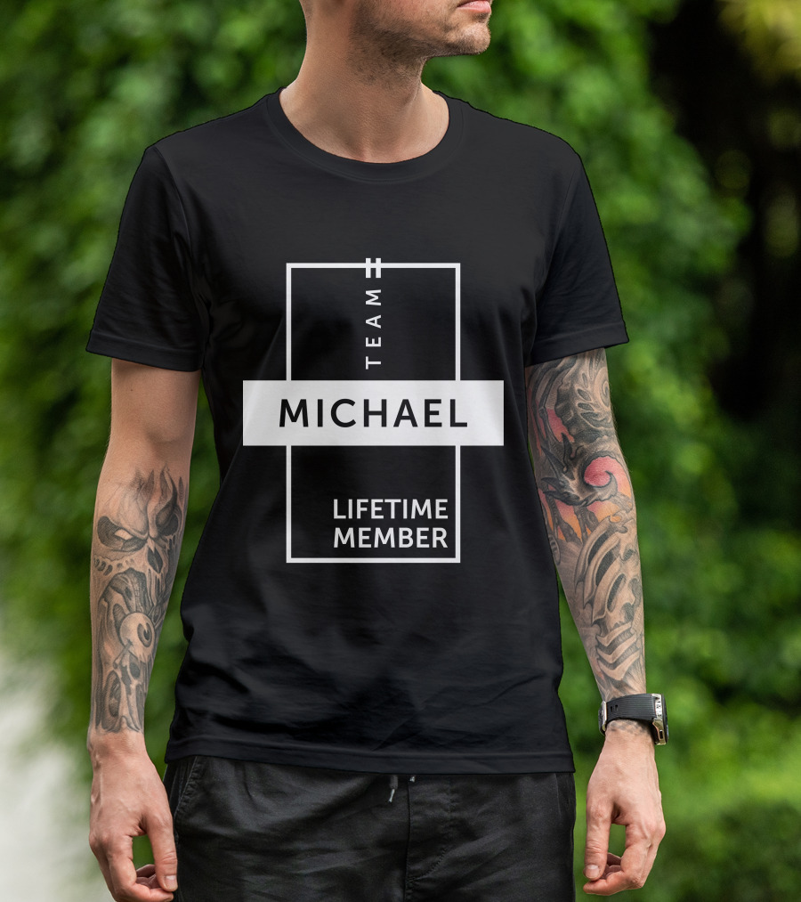 Team Michael Exclusive Lifetime Membership Recognition T-Shirt