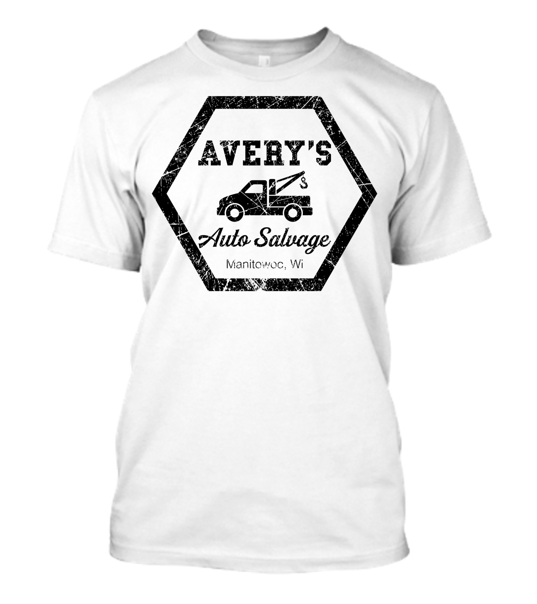Avery's Auto Salvage Manitowoc WI T-Shirt