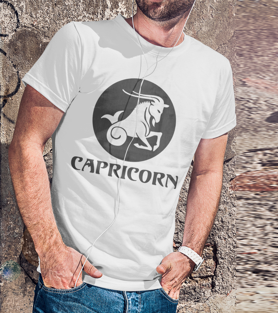 Capricorn Zodiac Sign Goat T-Shirt